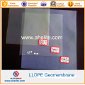 Geomembrane de HDPE de PVC de PELD de LDLD de PELDPE pour des doublures de lac de faune